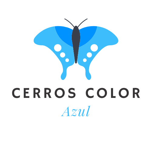 Cerros Color Azul